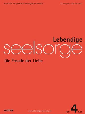 cover image of Lebendige Seelsorge 4/2016